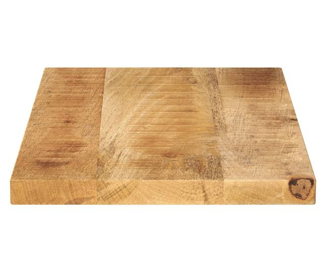 tömör nyers mangófa téglalap alakú asztallap 60x20x3,8 cm