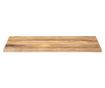 tömör mangófa téglalap alakú asztallap 100x70x3,8 cm
