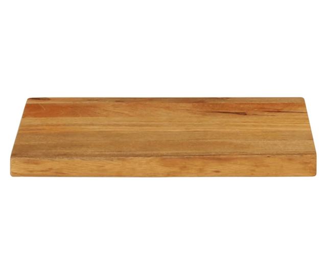 tömör mangófa természetes élű asztallap 50 x 20 x 3,8 cm