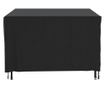fekete 420D vízálló kerti bútorhuzat 240x140x90 cm