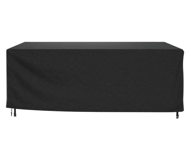 fekete 420D vízálló kerti bútorhuzat 250x210x90 cm