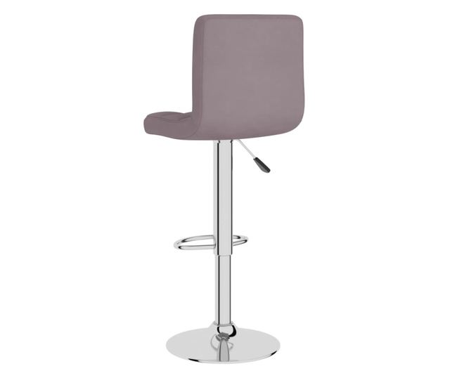 Barski stoli, 2 kosa, taupe siva, blago