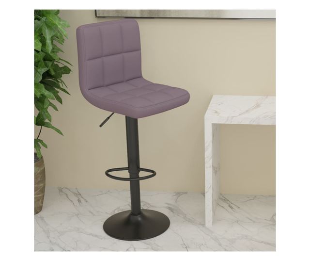 Barski stol, taupe siva, blago