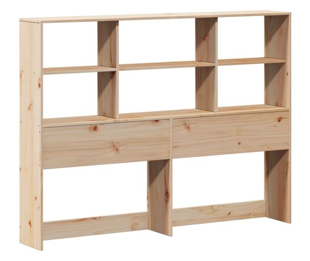 tömör fenyőfa fejtámla tárolóval 150 cm