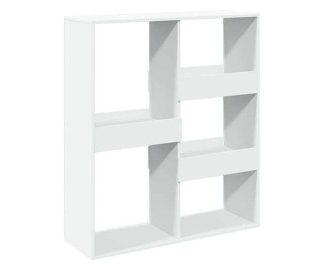 fehér térelválasztó könyvszekrény 100 x 33 x 115 cm