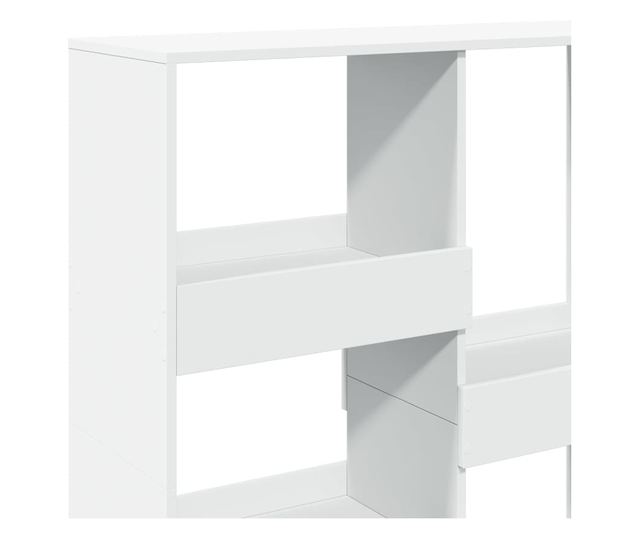 fehér térelválasztó könyvszekrény 100 x 33 x 115 cm