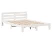 fehér tömör fenyőfa ágy matrac nélkül 140 x 200 cm thumbnail 3