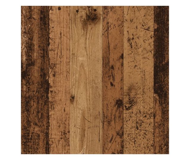 antik fa színű szerelt fa bárasztal 51 x 50 x 103,5 cm