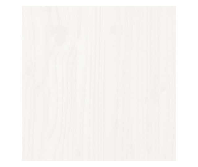 fehér tömör fenyőfa ágy matrac nélkül 120 x 200 cm