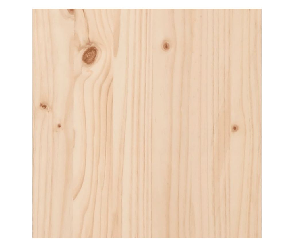 tömör fenyőfa ágy matrac nélkül 75 x 190 cm - 8