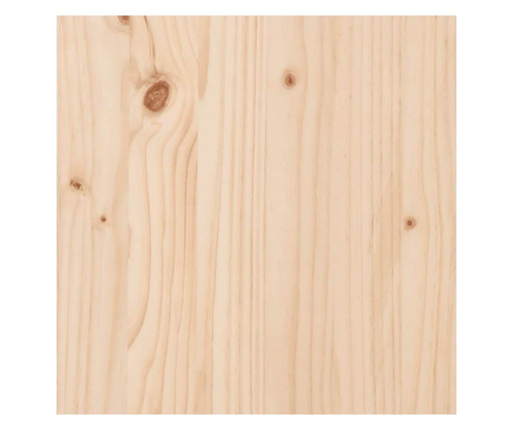 Градински бар сет, 7 части, масивна борова дървесина - 9