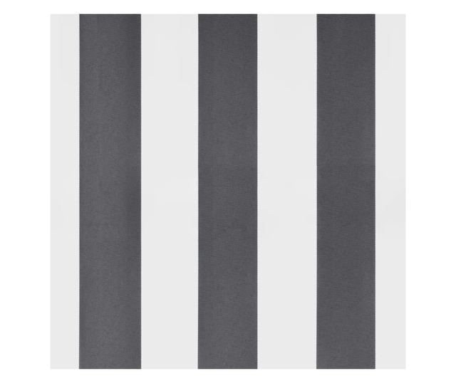 Прибираща се тента антрацит и бял 4x3 м плат и алуминий