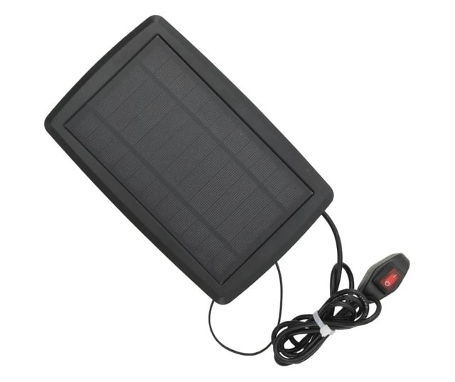 Ръчно прибираща се тента с LED, кафяв, 600x300 см