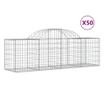 Габионни кошници извити 50 бр., 200x50x60/80 см, поцинкована стомана thumbnail 2