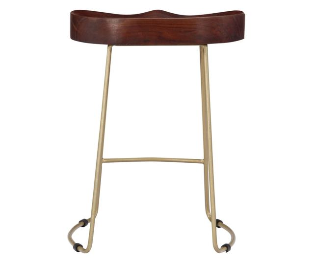 Scaune De Bar Gavin, 2 Buc., Lemn Masiv De Mango