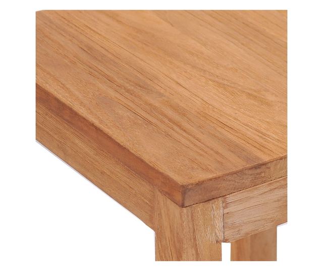 Barski stoli, 2 kosa, masiven tikov les