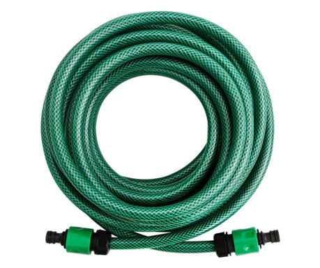 Furtun de piscină, verde, 30 m, PVC