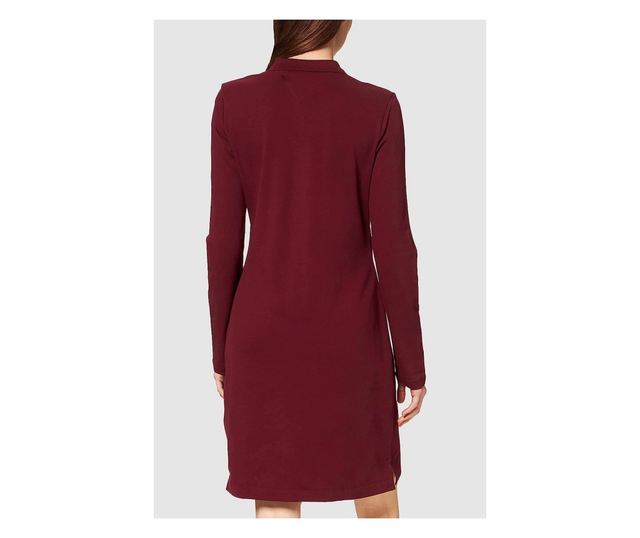 Rochie mini Tommy Hilfiger cu logo discret M INTL Rosu Bordo