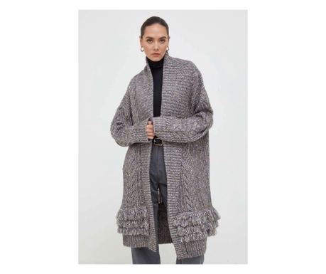 Cardigan lung de dama Guess Liliane W3BR43 Gri M INTL
