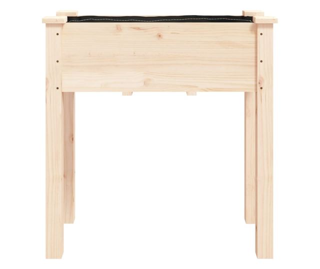 Žardinjera s oblogom, 71x37x76 cm, masivno drvo jele