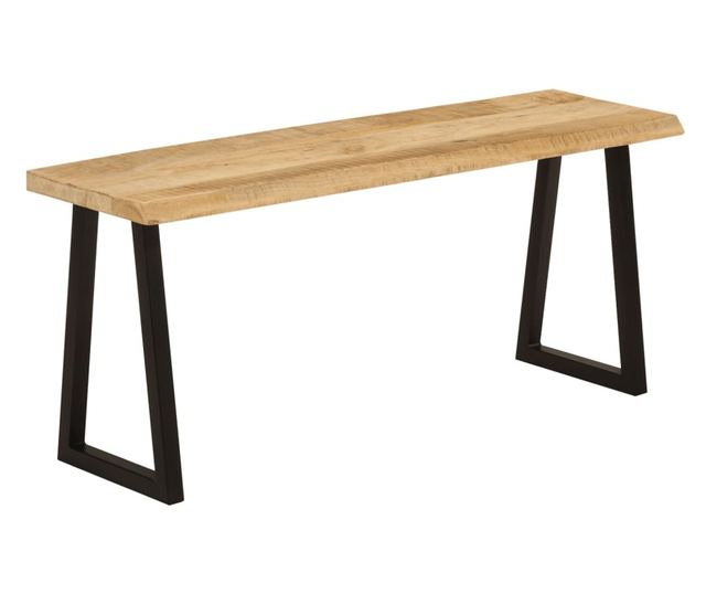 tömör mangófa pad természetes éllel 105 cm