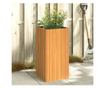 tömör akácfa kerti virágtartó 45 x 45 x 90 cm