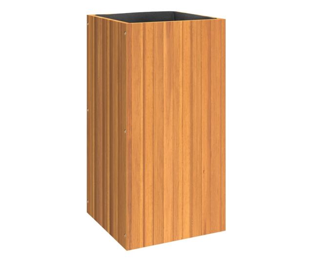 tömör akácfa kerti virágtartó 45 x 45 x 90 cm