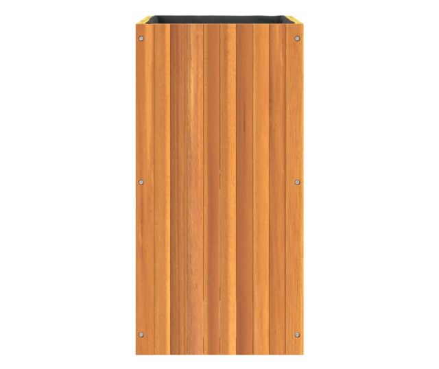 tömör akácfa kerti virágtartó 45 x 45 x 90 cm