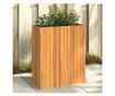 tömör akácfa kerti virágtartó 59x27,5x70 cm
