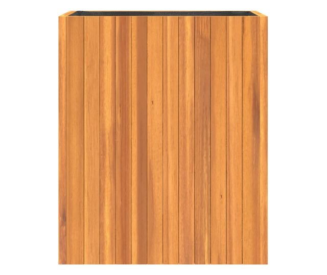 tömör akácfa kerti virágtartó 59x27,5x70 cm