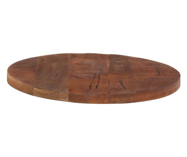 tömör újrahasznosított fa kerek asztallap Ø50 x 2,5 cm