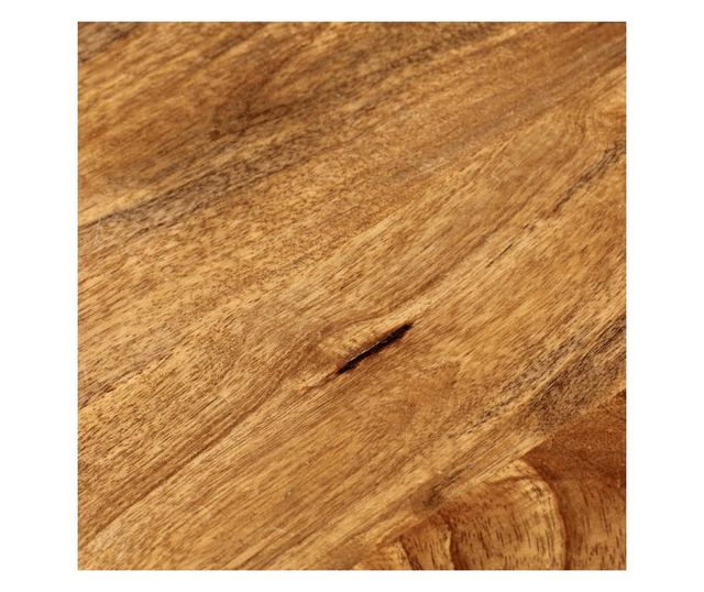 tömör mangófa kerek asztallap Ø70 x 2,5 cm