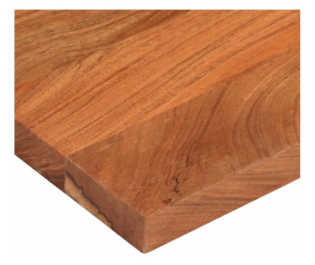 tömör akácfa téglalap alakú asztallap 110x20x3,8 cm