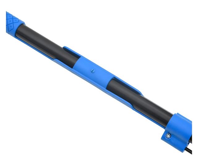 kék acél diófelszedő 127 cm