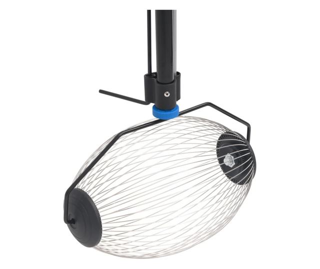 kék acél diófelszedő 127 cm