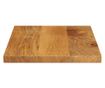 tömör mangófa téglalap alakú asztallap 40x30x3,8 cm