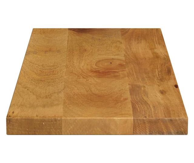 tömör mangófa téglalap alakú asztallap 90x40x3,8 cm