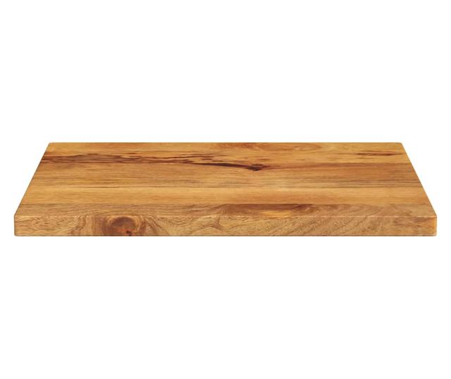 tömör mangófa téglalap alakú asztallap 60x50x3,8 cm