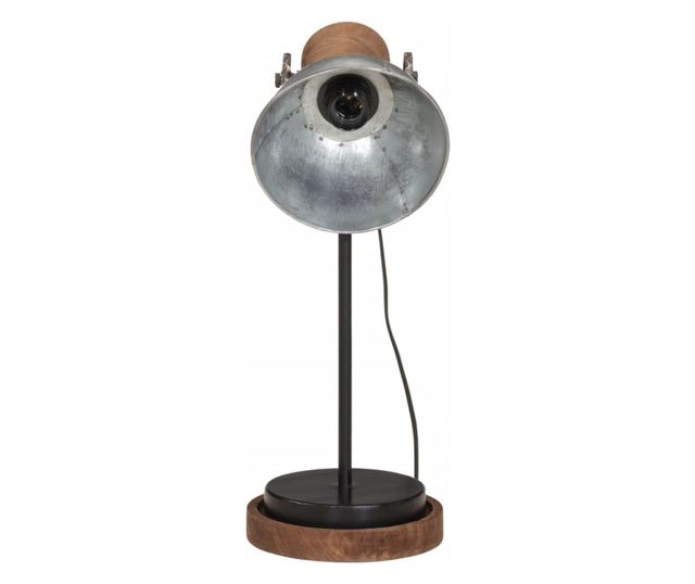 vintage ezüst asztali lámpa 25 W 17x17x50 cm E27