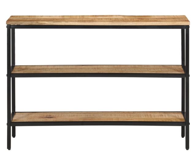 tömör nyers mangófa tálalóasztal 100 x 35 x 70 cm