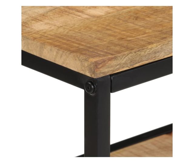 tömör nyers mangófa tálalóasztal 100 x 35 x 70 cm