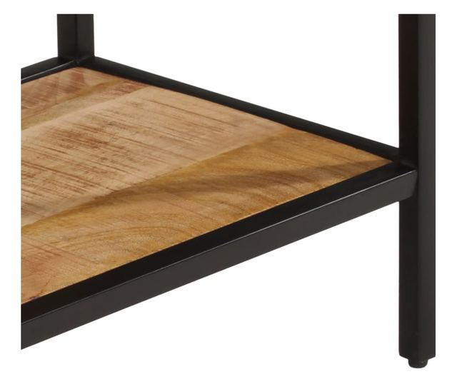 tömör nyers mangófa tálalóasztal 100 x 35 x 70 cm