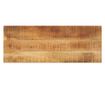 tömör nyers mangófa téglalap alakú asztallap 90x20x2,5 cm