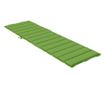 melange zöld szövet napozóágy párna 200 x 50 x 4 cm