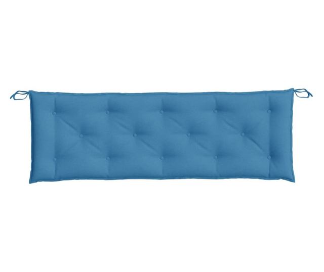 melange kék szövet kerti padpárna 150 x 50 x 7 cm