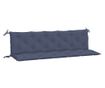 2 db tengerészkék oxford szövet kerti padpárna 180 x 50 x 7 cm