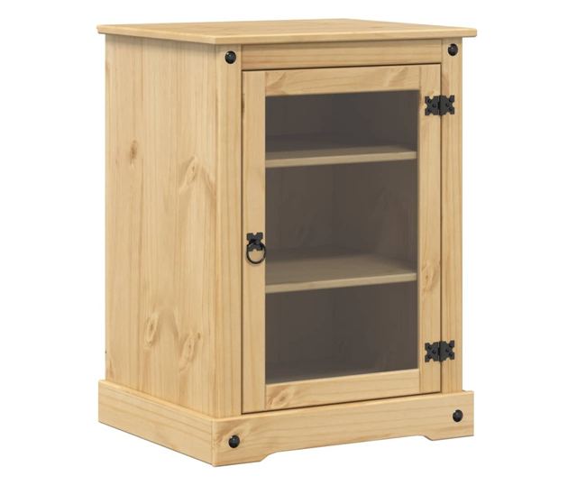 Corona tömör fenyőfa HiFi szekrény 60 x 50 x 82 cm