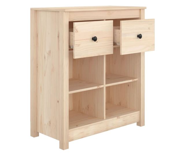 Komoda, 70x35x80 cm, Masivna borovina