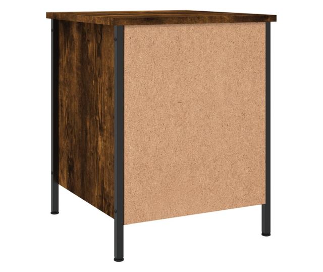 Nightstand, 2 pcs, smoked oak, 40x42x50 cm, composite wood