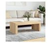 Stolić za kavu, sonoma hrast, 102x50x36 cm, obrađeno drvo thumbnail 1